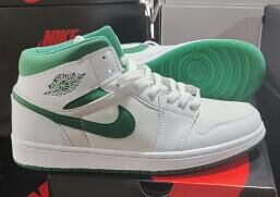 Air Jordan Retro 1 Grade AAA White Mystic Green